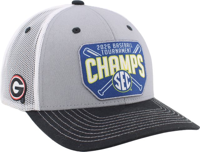 University of Georgia Baseball 2026 SEC Champions Locker Room Cap