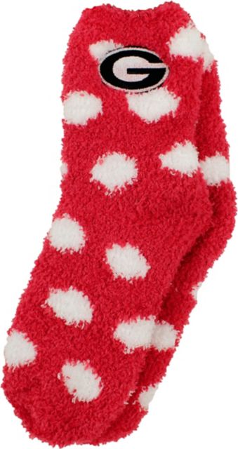 University of Georgia Women's Plush Socks