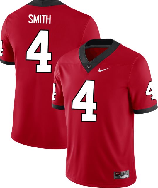 Nick Chubb Georgia Bulldogs #27 Women's Jersey - Red