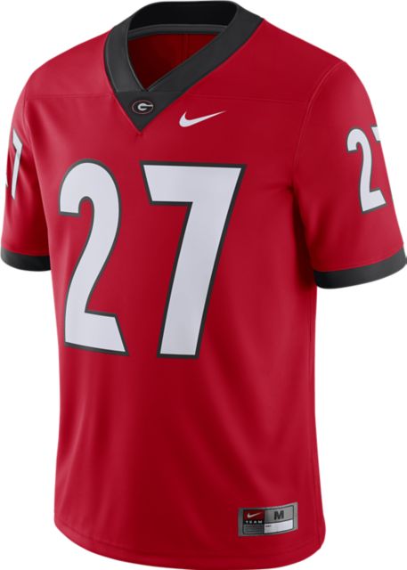 Men's Nike Nick Chubb Red Georgia Bulldogs Alumni Name & Number Game Jersey Size: Large