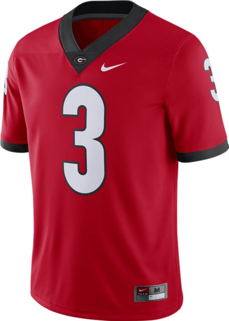 Men's Football #3 GA Bulldogs Todd Gurley II college Jersey - Black