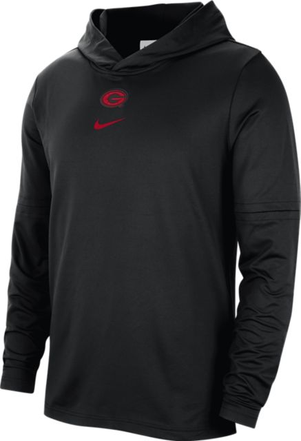 Nike hooded long sleeve best sale t shirt