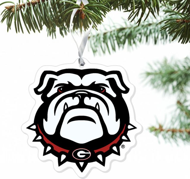 University of Georgia Bulldogs 3 x 4 Ornament