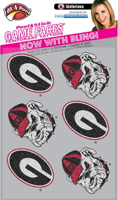 University of Georgia Fan Dazzlers 6 Pack