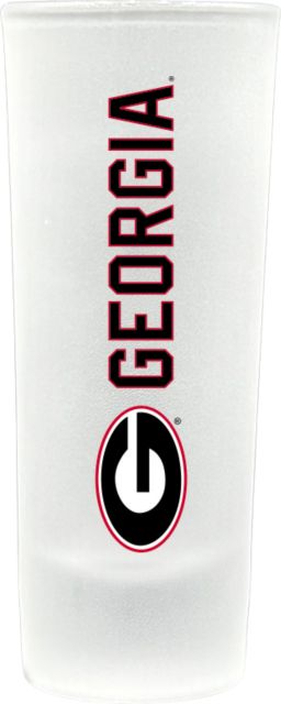 University of Georgia Frosted Collector's Glass