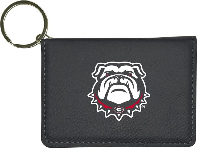 University of Georgia Bulldogs Leather ID Holder