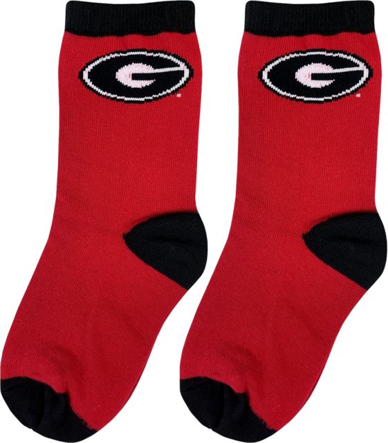 University of Georgia Youth Crew Socks