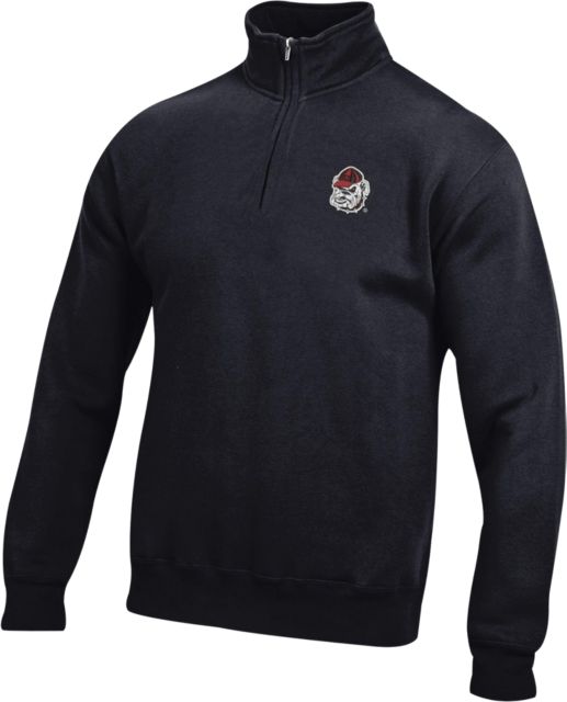 University of Georgia Big Cotton 1/4 Zip - ONLINE ONLY