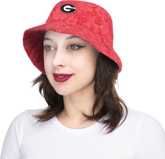 University of Georgia Drawstring Bucket Hat: University Of Georgia