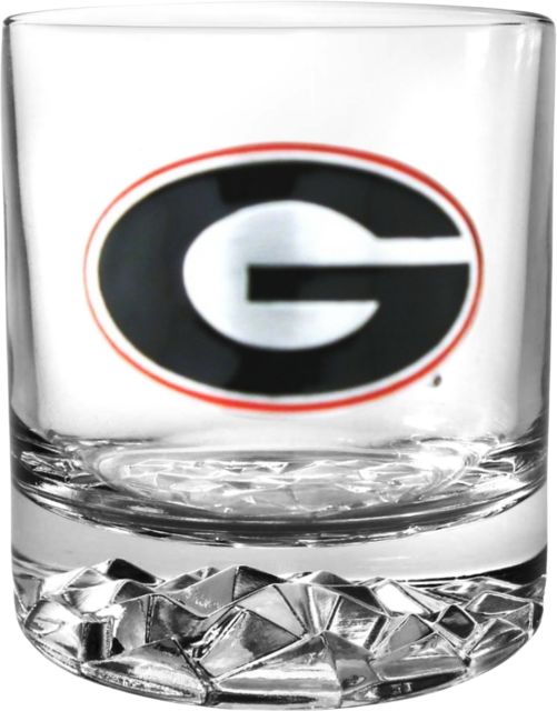 University of Georgia Round Glass