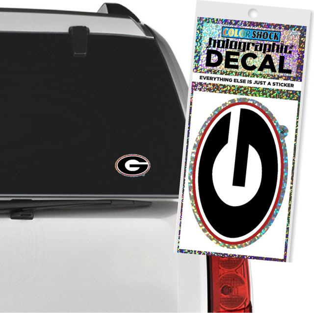 University of Georgia Hologram Decal
