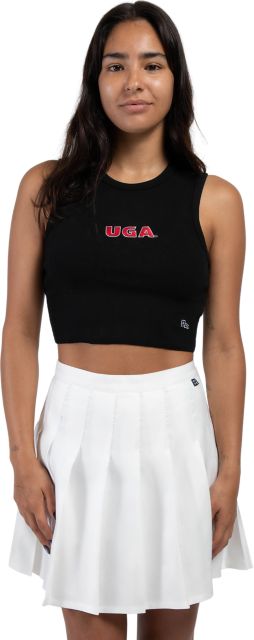 University of Georgia Women's Cutoff Tank Top