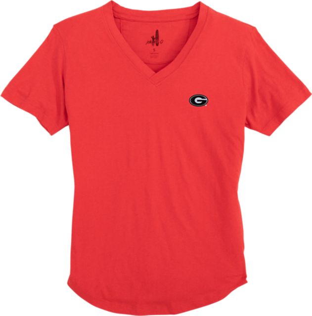 University of Georgia Women's Meredith V-Neck T-Shirt