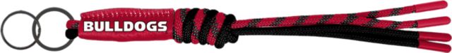 University of Georgia Bulldogs Knotted Loop Keychain