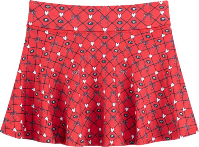 University of Georgia Youth Flowy Skort