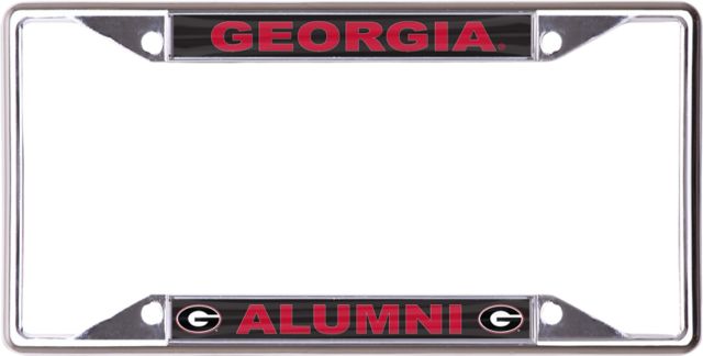 University of Georgia Alumni License Plate Frame