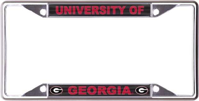 University of Georgia License Plate Frame