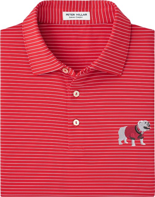 University of Georgia Uga Scope Vintage Performance Polo