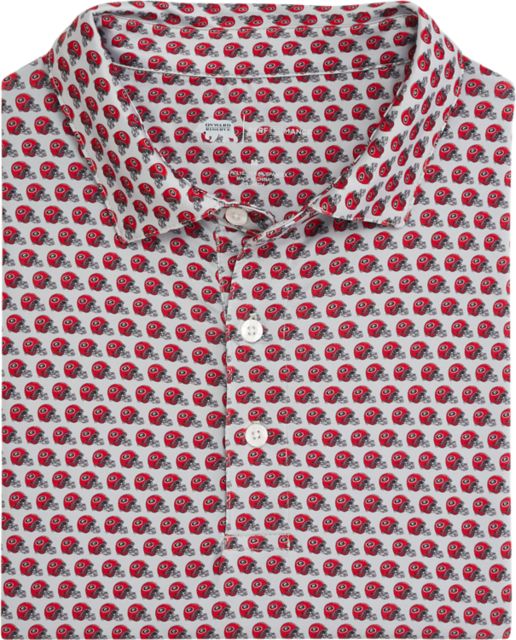 University of Georgia Football Helmet Performance Polo