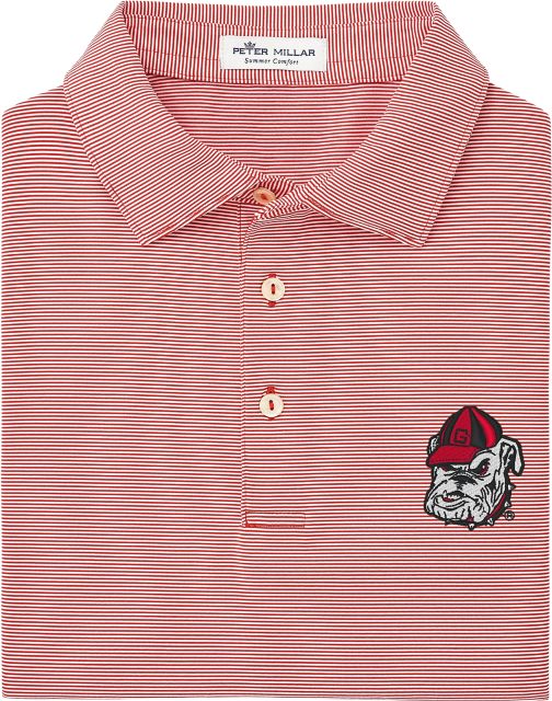 University of Georgia Bulldogs Stripe Polo