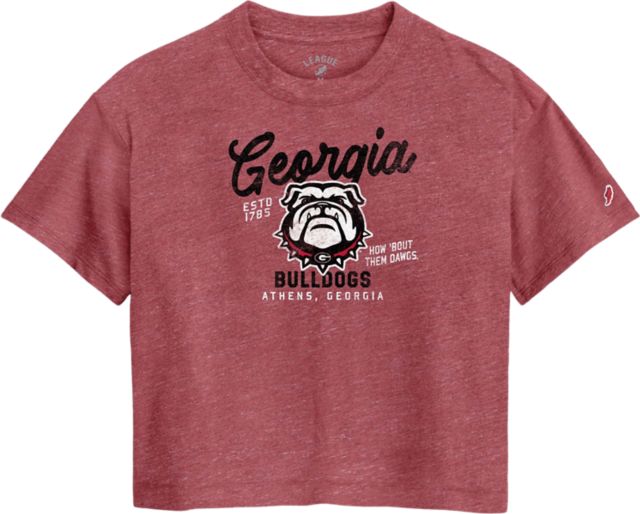University of Georgia Bulldogs Women's Midi Short Sleeve T-Shirt