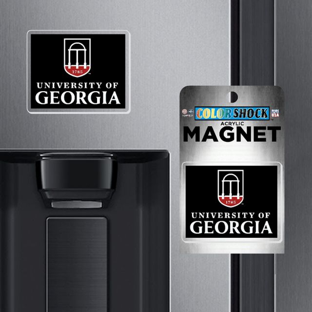 University of Georgia 7'' Acrylic Magnet