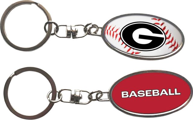 University of Georgia Baseball Keychain