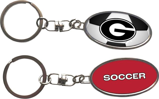 University of Georgia Soccer Keychain