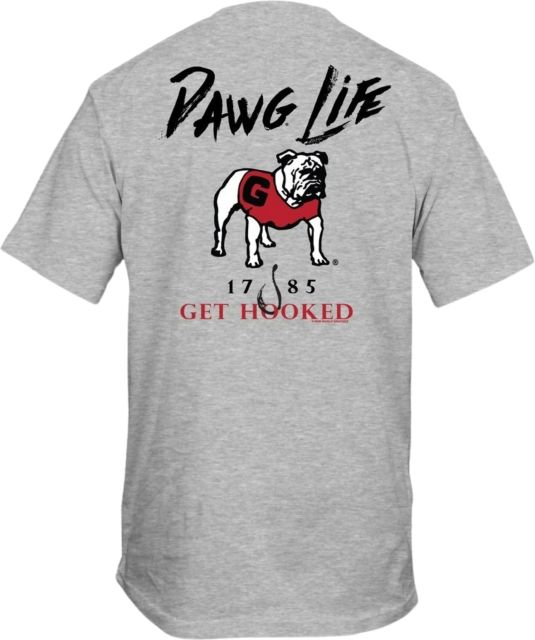 University of Georgia Football Dawg Life Get Hooked T-Shirt