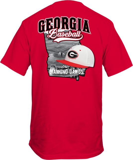 University of Georgia Diamond Dawgs Baseball Short Sleeve T-Shirt