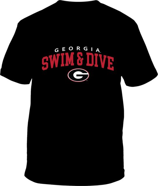 University of Georgia Swimming and Diving Short Sleeve T-Shirt
