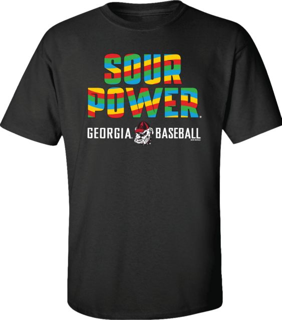 University of Georgia Baseball Sour Power Short Sleeve T-Shirt