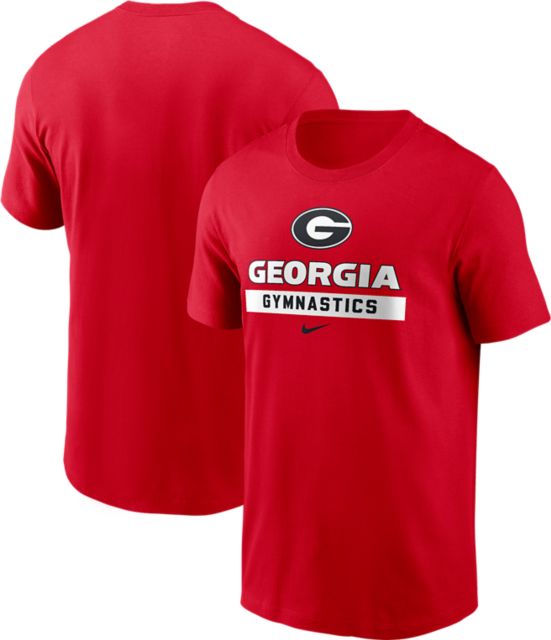 University of Georgia Bulldogs Nike Gymnastics Short Sleeve T-Shirt