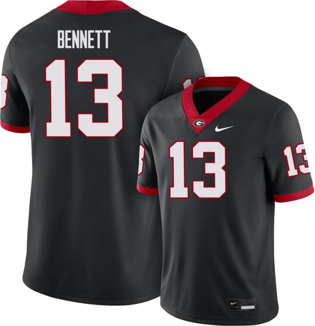 Georgia Football Nike Replica Jersey #13 BENNETT: University Of