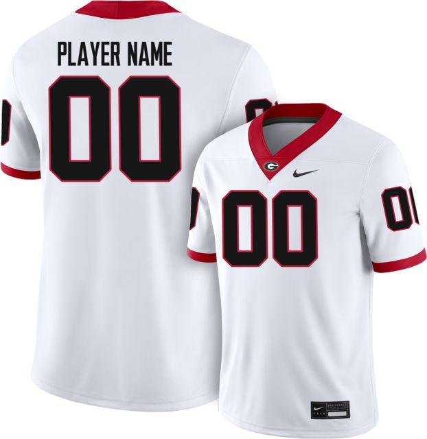 University of Georgia Football Nike Player Name Replica Jersey