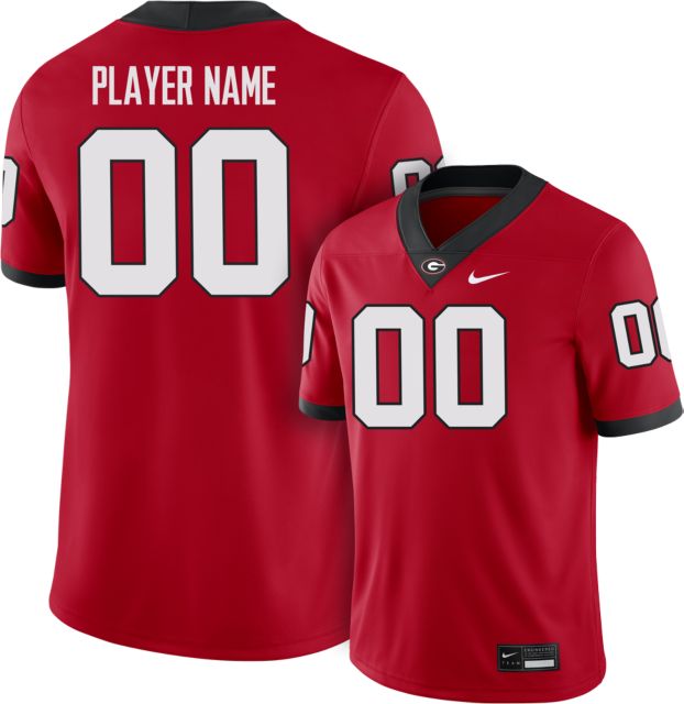 University of Georgia Football Nike Player Name Replica Jersey