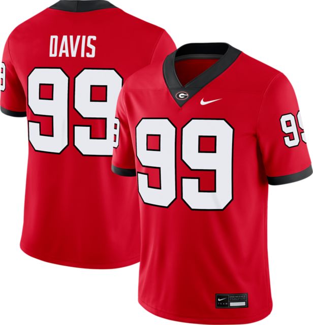 University of Georgia Football #99 Jordan Davis Replica Jersey