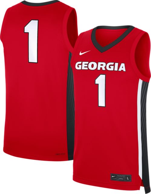 University of Georgia Bulldogs Basketball #1 Road Replica Jersey