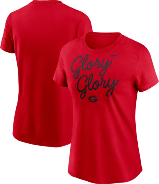 University of Georgia Bulldogs Glory Glory Women's Short Sleeve T-Shirt