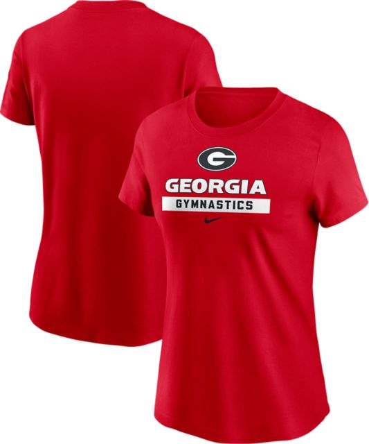 University of Georgia Bulldogs Nike Gymnastics Women's Short Sleeve T-Shirt