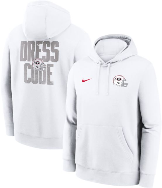 University of Georgia Whiteout Hooded Sweatshirt