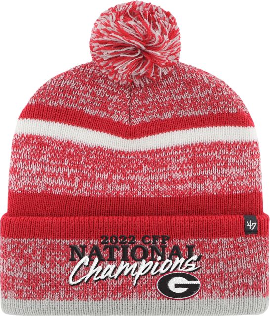 Knit Beanie – Cardinal/Flag – NCGIA