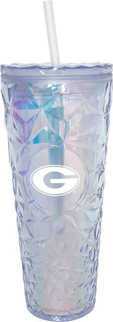 University of Georgia 25 oz. Diamond Double Wall Plastic Tumbler