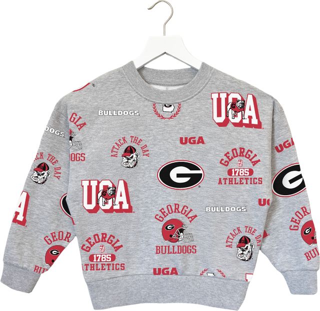 University of Georgia Youth Girls Crewneck Sweatshirt