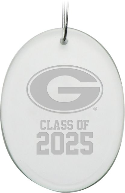 University of Georgia Class of 2025 Oval Ornament - ONLINE ONLY