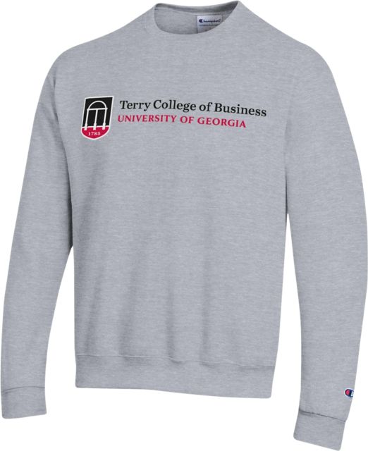 Terry cloth shop sweatshirt college