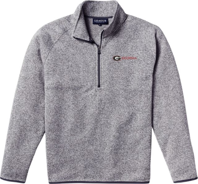 University of Georgia Saranac 1/4 Zip Fleece Pullover - ONLINE ONLY