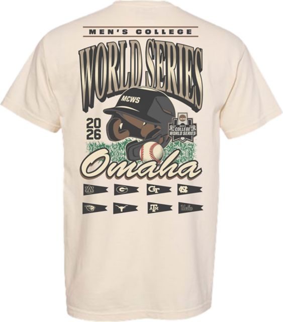 University of Georgia Baseball 2026 College World Series Short Sleeve T-Shirt