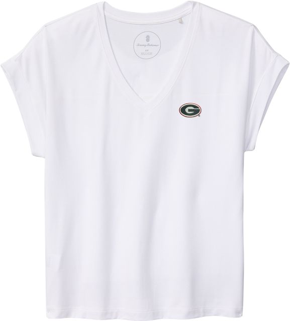 University of Georgia Women's Kauai V-Neck T-Shirt
