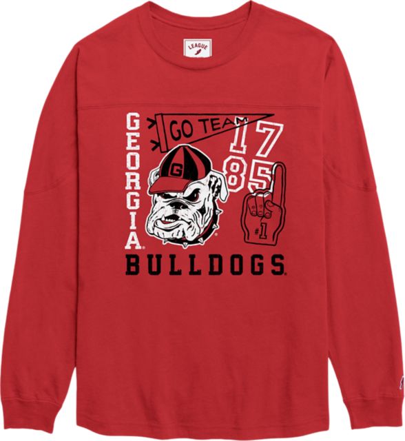 University of Georgia Bulldogs Women's Throwback Long Sleeve T-Shirt